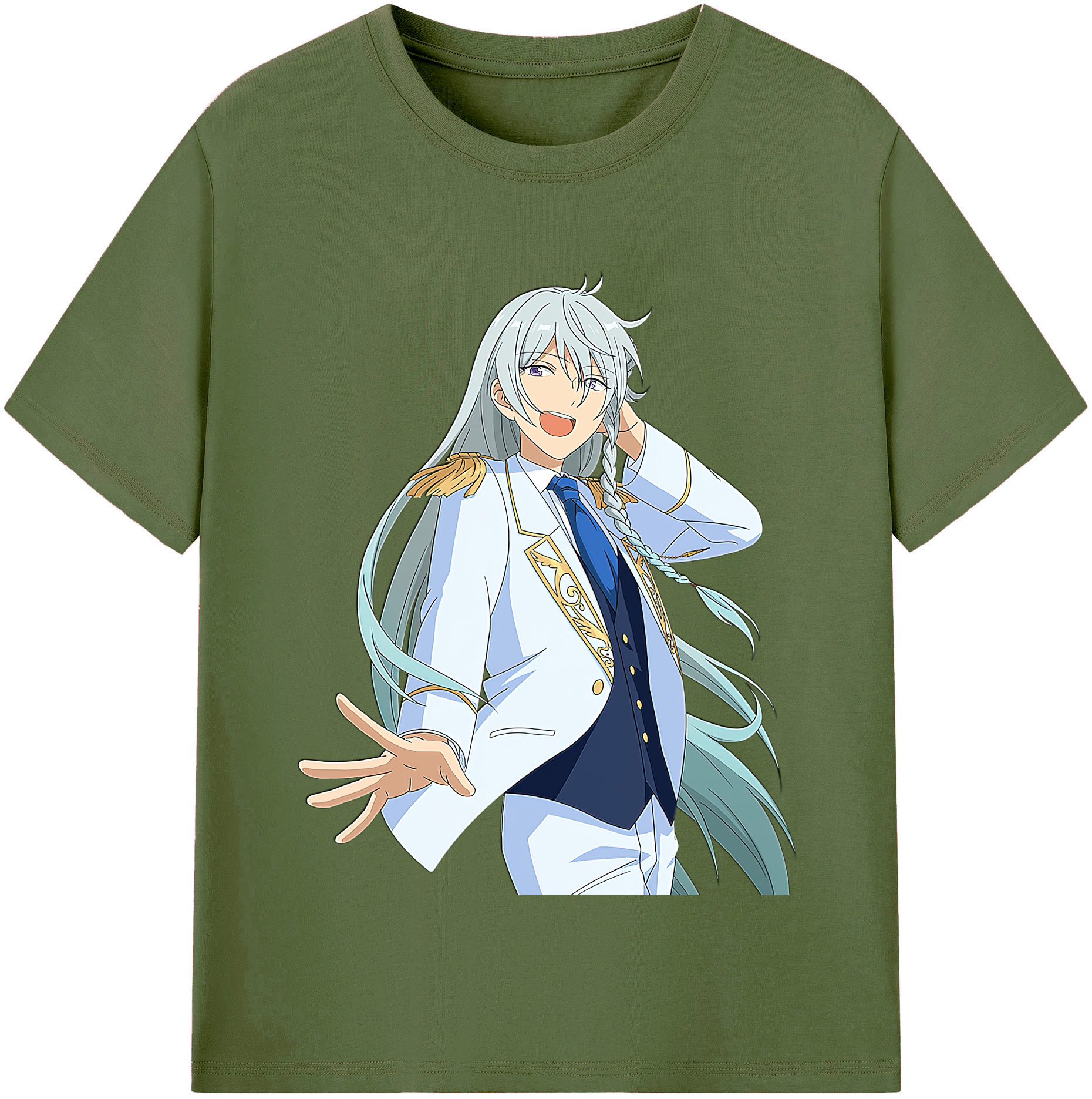 （画像用） あんさんぶるスターズ! Ensemble Stars 綿100％半袖Tシャツ（フロントプリント）